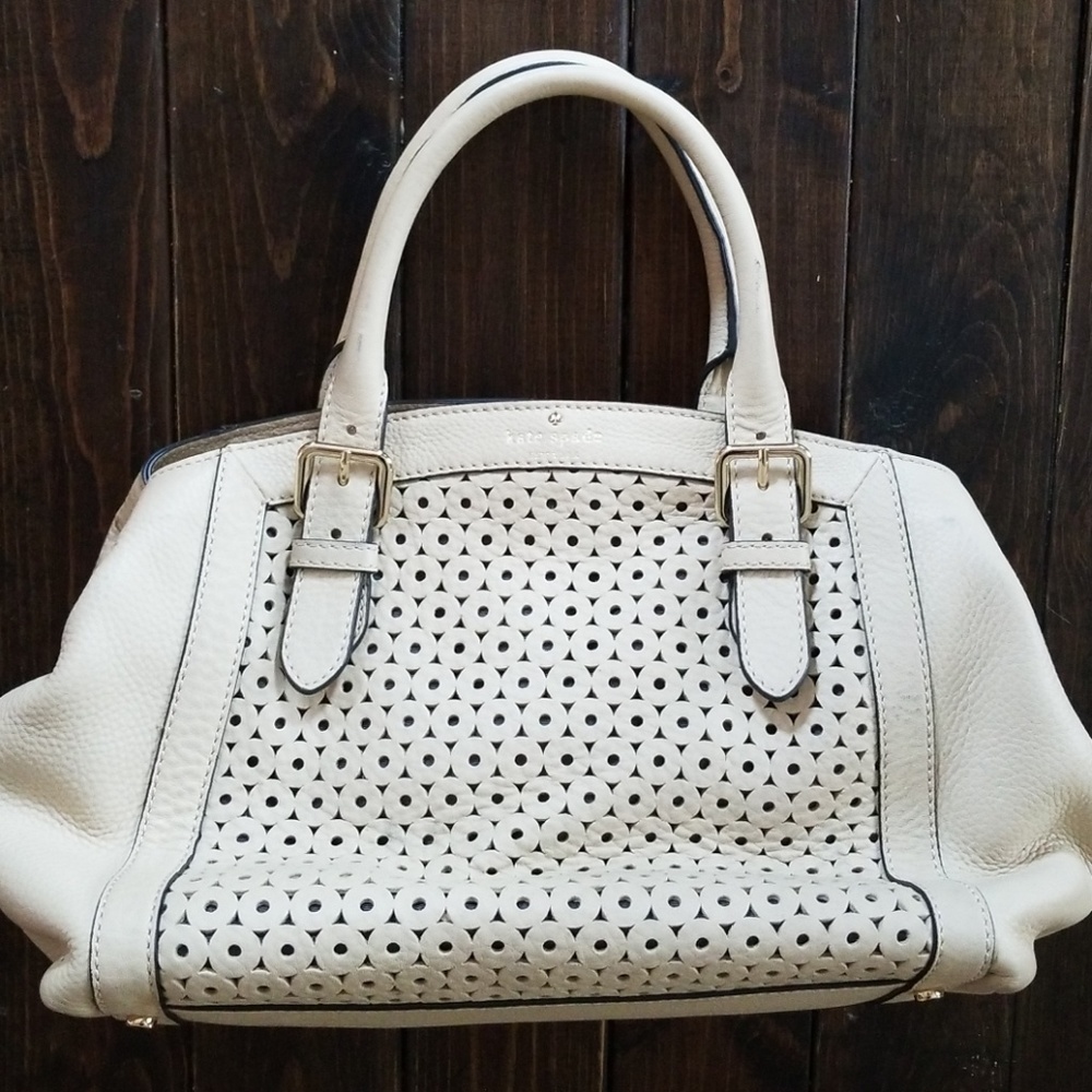 Ivory kate spade bag